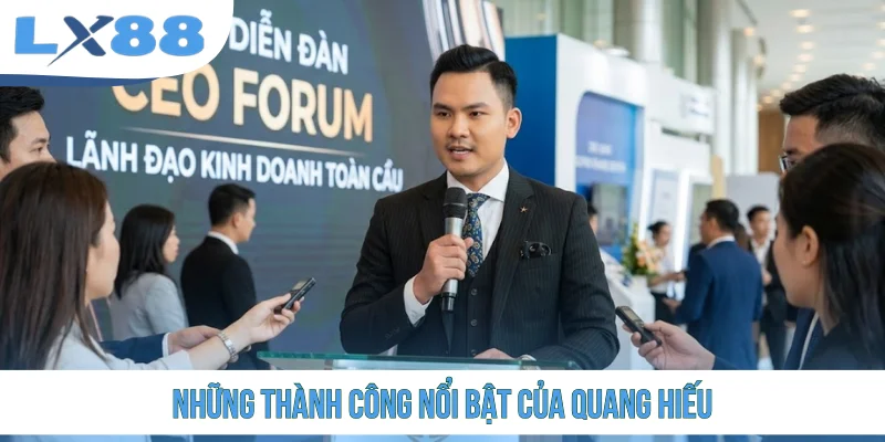 Những thành công nổi bật của Quang Hiếu
